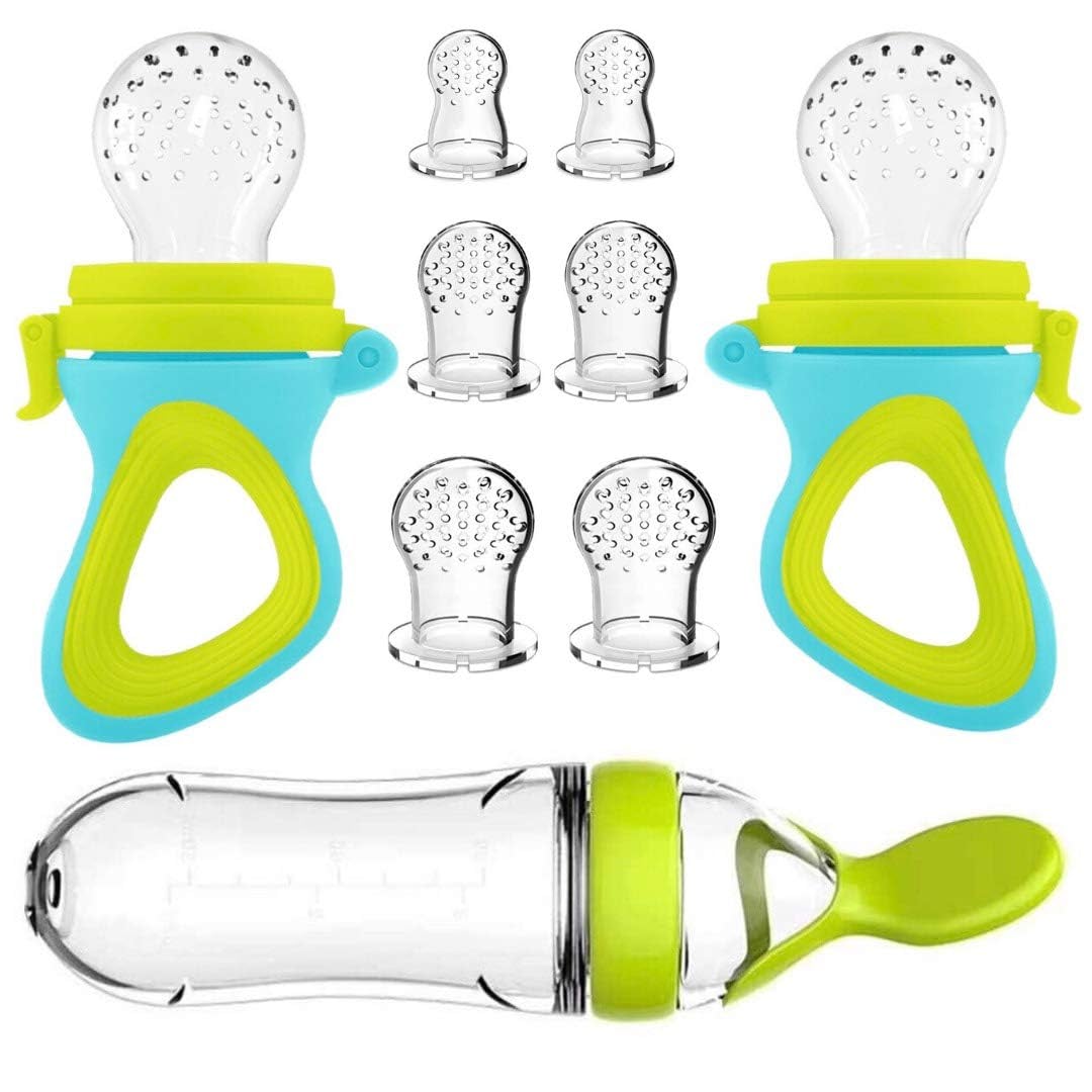 Baby Food Newborn - บีบขวดนมถ้วยซิลิโคนทารกแรกเกิด Pacifier การฝึกอบรมช้อนข้าวทารกธัญพืชอาหารเสริม Feeder บนโต๊ะอาหาร