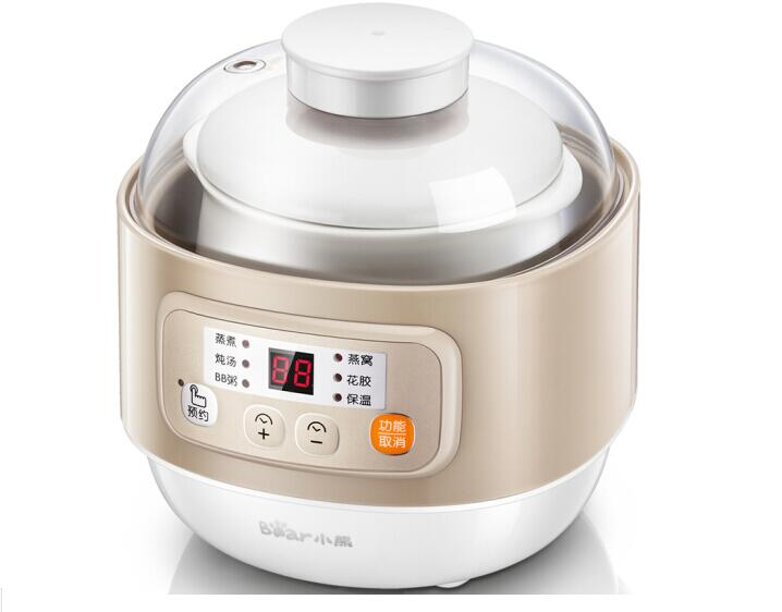 Baby Food Stew - หม้อหุงข้าวไฟฟ้าขนาดเล็ก Bear HOUSEHOLD รุ่น DDZ-A08D1 หม้อเซรามิก