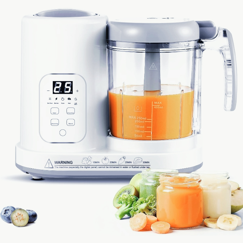 Baby Food Stew - เครื่องทำอาหารเด็กอเนกประสงค์ 4 in 1 แบบนึ่ง ปั่น