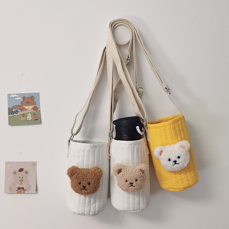 Baby Food Thermos - เด็กฉนวนกันความร้อนกระเป๋าอุ่นถุงทารกเด็กความร้อน Thermos สำหรับเด็กการ์ตูน Thermo ขวดฝาครอบ15.5x8.5cm