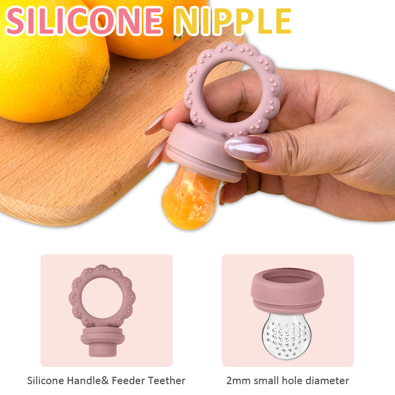 ที่ป้อนผลไม้ซิลิโคนสำหรับเด็ก  - Baby Food Pouches 1 Year Old บทวิจารณ์และราคา