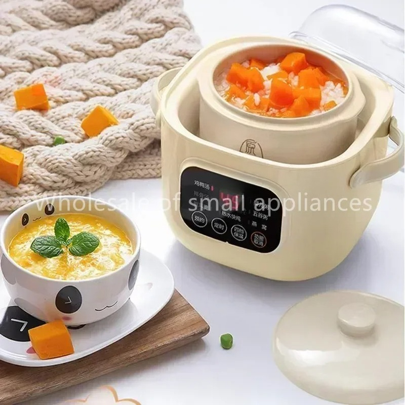 220V เซรามิคไฟฟ้าช้า Stewer ใน - Baby Food Stew บทวิจารณ์และราคา