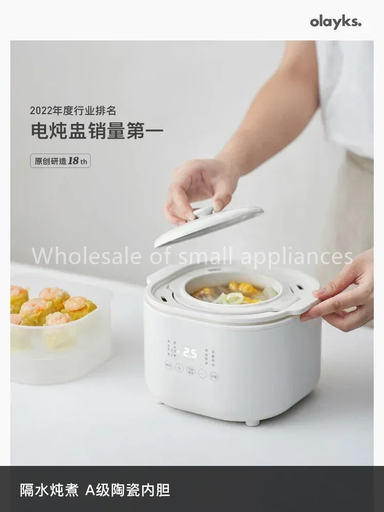 หม้อหุงข้าวไฟฟ้าขนาดเล็ก 220V, - Baby Food Stew บทวิจารณ์และราคา