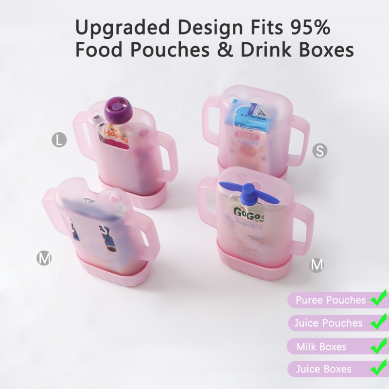 BIBOO ที่ใส่ถุงบีบแบบฝาปิดสองช - Baby Food Pouches 1 Year Old บทวิจารณ์และราคา