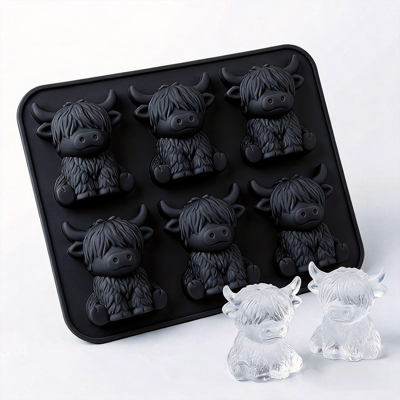 แม่พิมพ์น้ำแข็งรูปวัวไฮแลนด์ซิ - Baby Food Tray บทวิจารณ์และราคา
