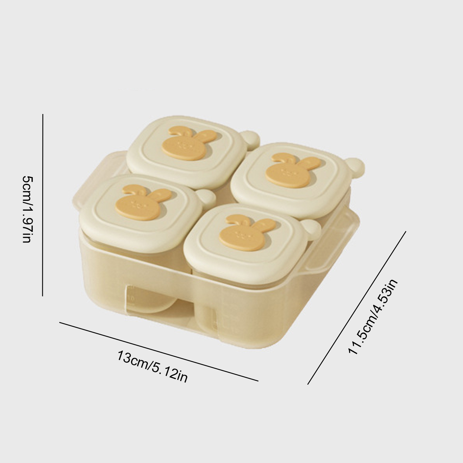แม่พิมพ์ภาชนะเก็บอาหารป้องกันก - Baby Food Prep Containers บทวิจารณ์และราคา