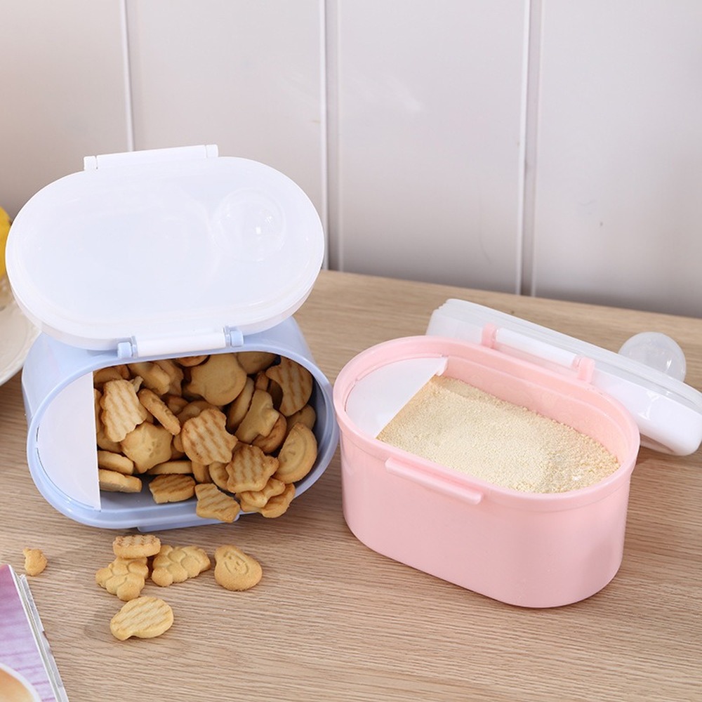 กล่องใส่นมผงสำหรับเด็ก กล่องเก - Baby Food Newborn บทวิจารณ์และราคา