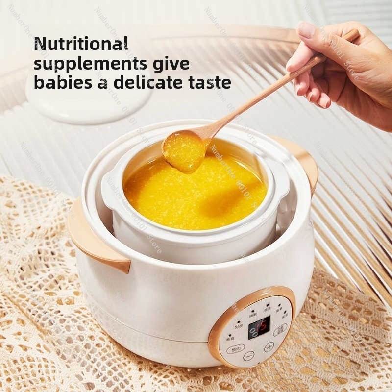 หม้อตุ๋นสองชั้นขนาดเล็ก หม้อไฟ - Baby Food Stew บทวิจารณ์และราคา