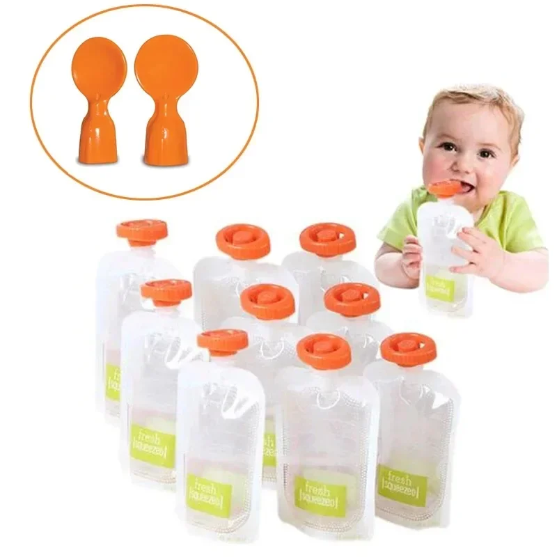 ถุงใส่อาหารสำหรับทารกแบบออร์แก - Baby Food Pouches 1 Year Old บทวิจารณ์และราคา