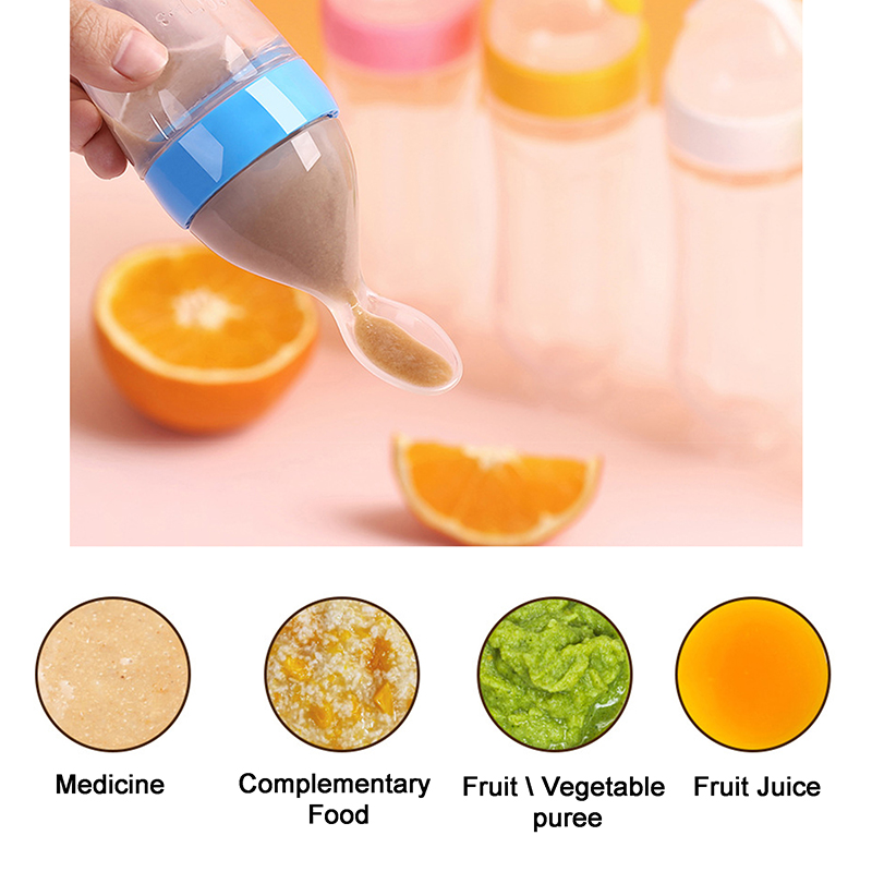 บีบขวดนมซิลิโคนทารกแรกเกิดการฝ - Baby Food Newborn บทวิจารณ์และราคา