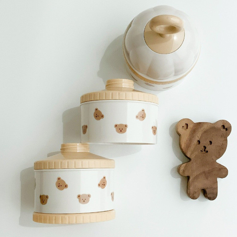 หมีน่ารักกล่องนมผงอุปกรณ์เสริม - Baby Food Newborn บทวิจารณ์และราคา