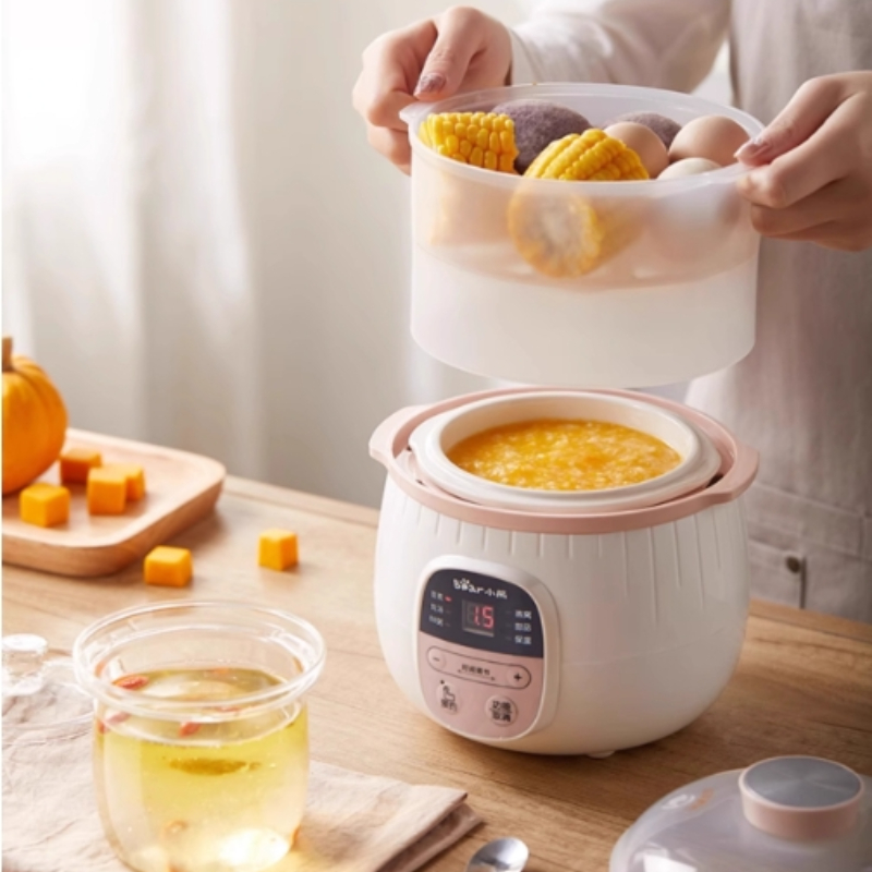 หม้อไฟฟ้าขนาดเล็กสำหรับตุ๋นโจ๊ - Baby Food Stew บทวิจารณ์และราคา