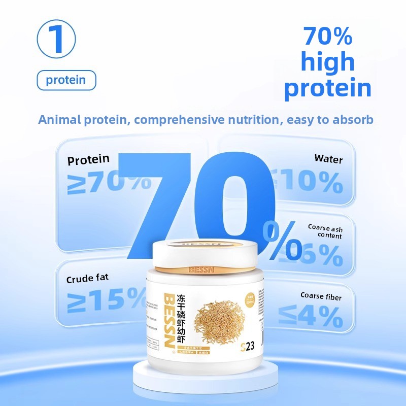 อาหารแช่แข็งแบบฟรีซดรายสำหรับป - Baby Food Shrimp บทวิจารณ์และราคา