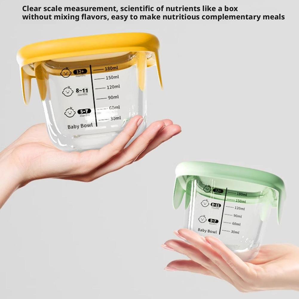 ชุดกล่องแก้วนึ่งอาหารเด็ก 2 ชิ - Baby Food Prep Containers บทวิจารณ์และราคา