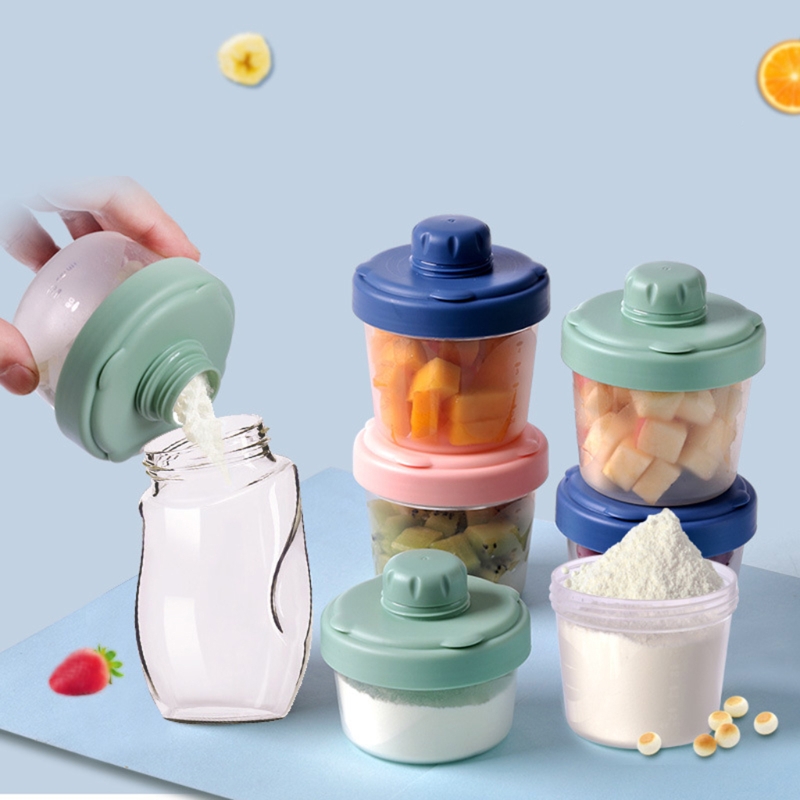 60ml/120ml กล่องเก็บนมผง 3 ชั้ - Baby Food Equipment บทวิจารณ์และราคา