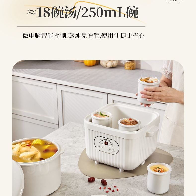 หม้อตุ๋นไฟฟ้าเซรามิกสำหรับใช้ใ - Baby Food Stew บทวิจารณ์และราคา