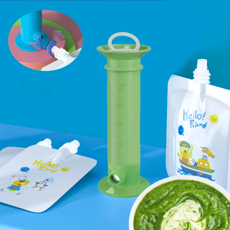 เด็กผลไม้ Puree บรรจุเครื่องจ่ - Baby Food Pouches 1 Year Old บทวิจารณ์และราคา