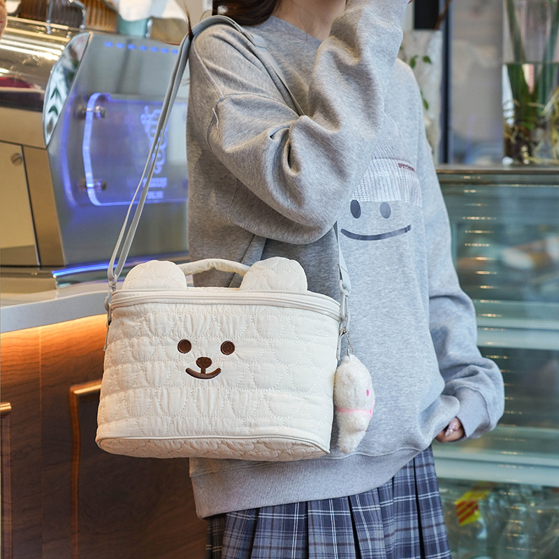 กระเป๋าคุณแม่ลายหมีน่ารัก กระเ - Baby Food Thermos บทวิจารณ์และราคา