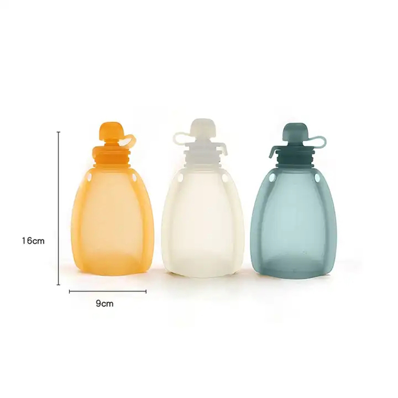 ถุงใส่อาหารเด็กReusableบีบภาชน - Baby Food Pouches 1 Year Old บทวิจารณ์และราคา